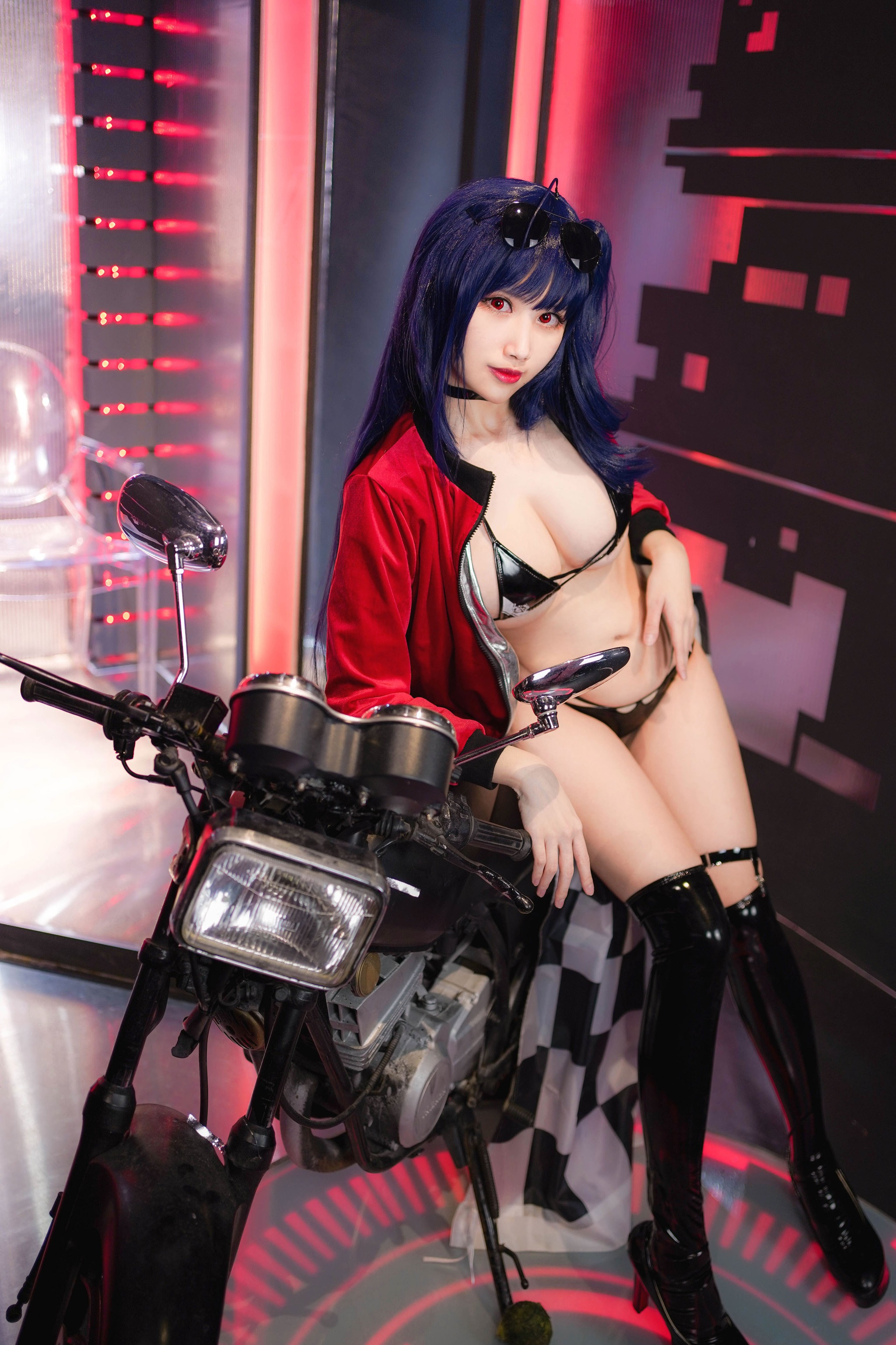 图片[1]-KaYa萱 – NO.023 KaYa 萱 大凤机车 [14P]-XikXak